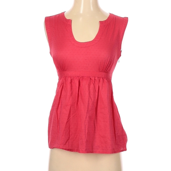 banana republic size 2 pink/coral top - Picture 1 of 3